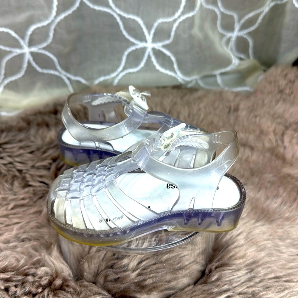 (S4) Mini MelissaBB Possession, MUS Stillerspose Jelly Sandals,Transparente, 5 - Picture 2 of 13